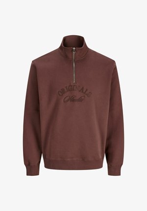 Športni pulover - deep mahogany