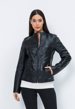 KAITLIN - Lederjacke - black