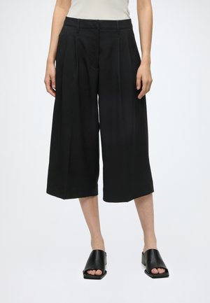 Copenhagen Muse TAILOR PANTS - Wide leg - black