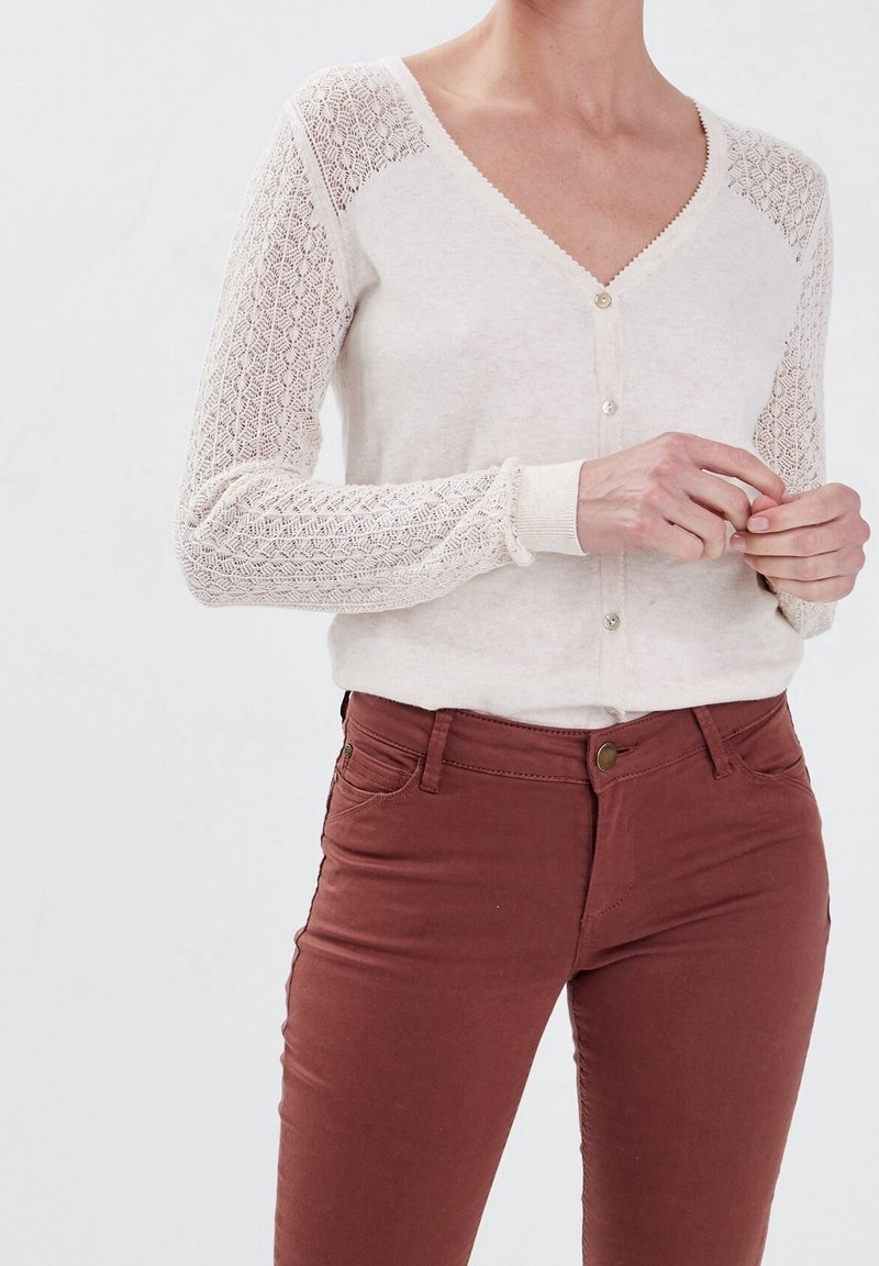 BONOBO Jeans Kardigan - nude