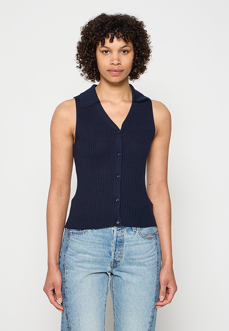 Vero Moda Bodywarmer blauw Vero Moda Bodywarmer blauw