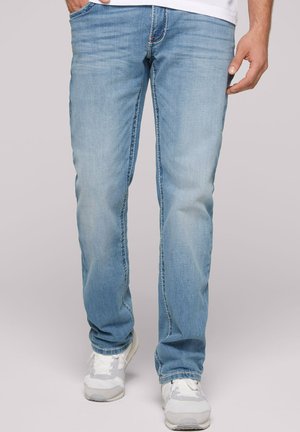 Straight leg jeans - light stone used