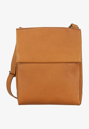 CAMPO PLAID UPEND M - Across body bag - cognac