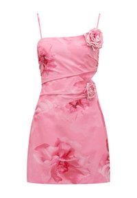 EMALINE ROSE MINI DRESS - Rochie cocktail/Rochie petrecere - pink ingrid