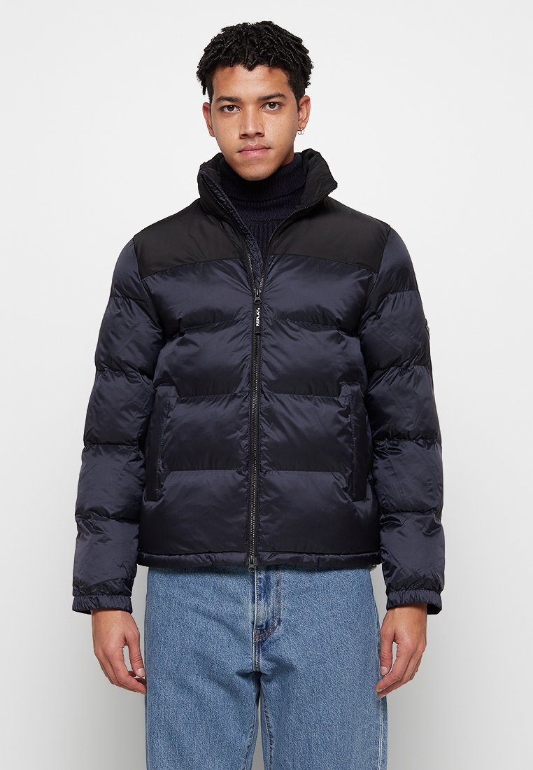 Replay Winterjas blauw Replay Winterjas blauw