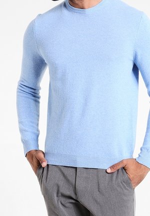 Strickpullover - light blue