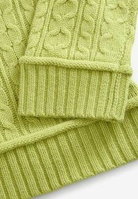 Next PREMIUM CABLE - Svetrík - green lime