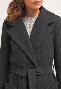ONLY Cappotto classico - mottled dark grey