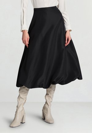 TINTA UNITA - Jupe ballon - ultrablack