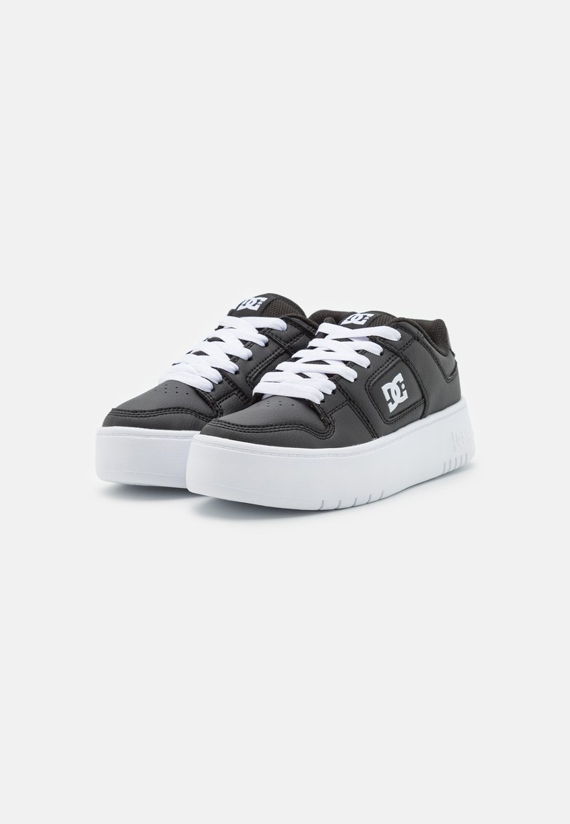 Zapatillas DC Shoes Manteca 4 Platform Mujer - Negro Y Blanco
