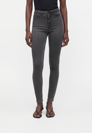 Noisy May, NMCALLIE - Džínsy skinny fit - dark grey denim