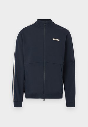 TRAIN LOGO SERIES TAPE UNISEX - Sweat zippé - armani blue