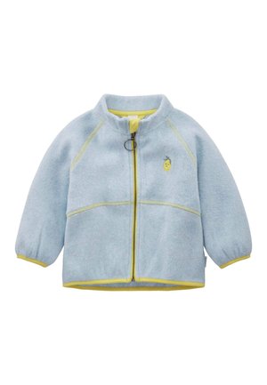 hessnatur Fleecejas - helles jeansblau