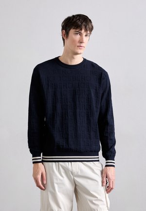 GIROCOLLO - Pullover - blu classico