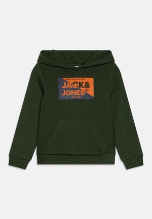 Jack & Jones Junior JJNOLAN HOOD MNI - Felpa con cappuccio - green