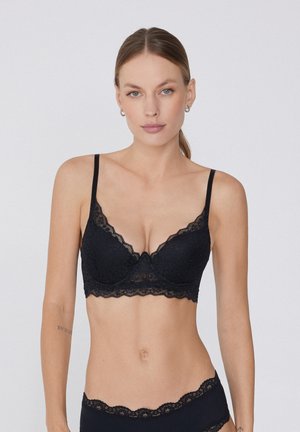Tezenis SUPER MALIBÙ  - Push-up bra - Black