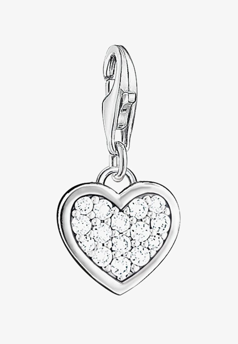 THOMAS SABO HERZ - Anhänger - silver-colored/white