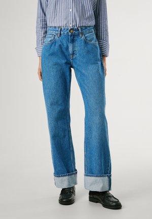 LOOSE  - Jean boyfriend - blue denim