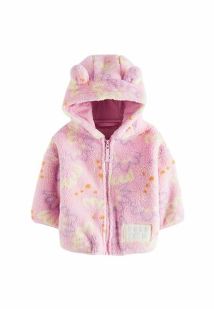 ZIP THROUGH  REGULAR FIT - Fleecejacka - pink