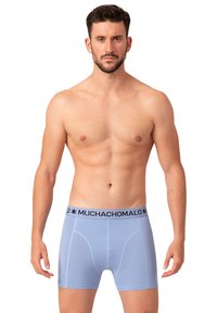 MUCHACHOMALO 3-PACK MICROFIBER SOLID - Boxershorts - black blue blue