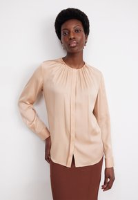 BOSS - BANORAH - Bluse - light/pastel brown Miniaturebillede 1