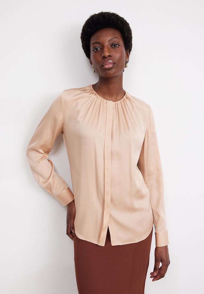 BOSS - BANORAH - Bluse - light/pastel brown, Forstør