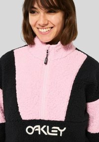 Oakley Fleecepullover - schwarz