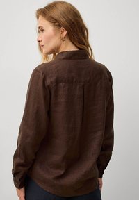 Ellos Collection MAGDA - Košilová halenka  - braun