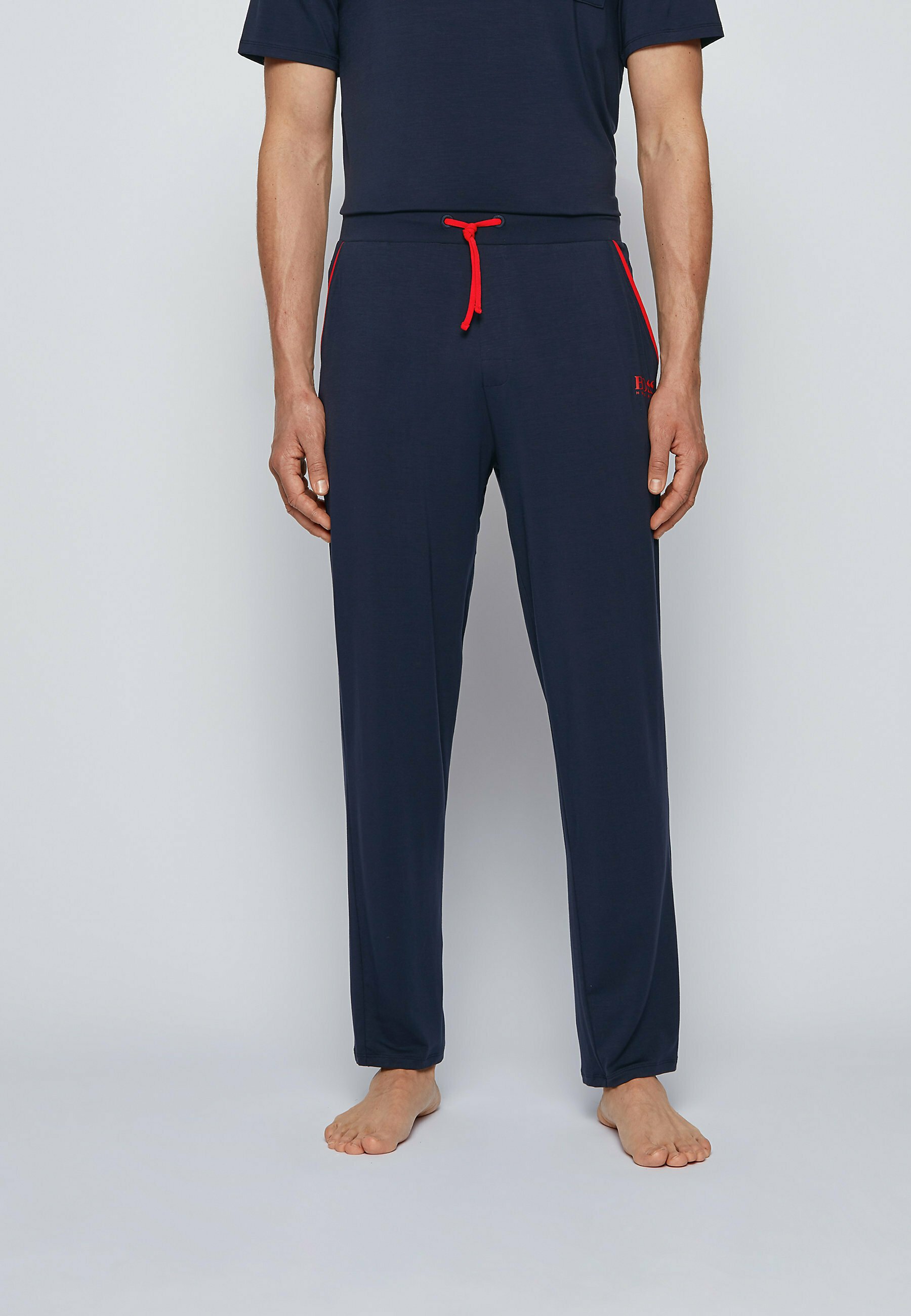 BOSS Nachtwäsche Hose - dark blue/dunkelblau