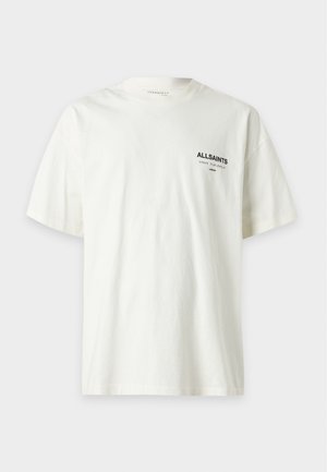 AllSaints, UNDERGROUND CREW - T-shirt con stampa - ashen white