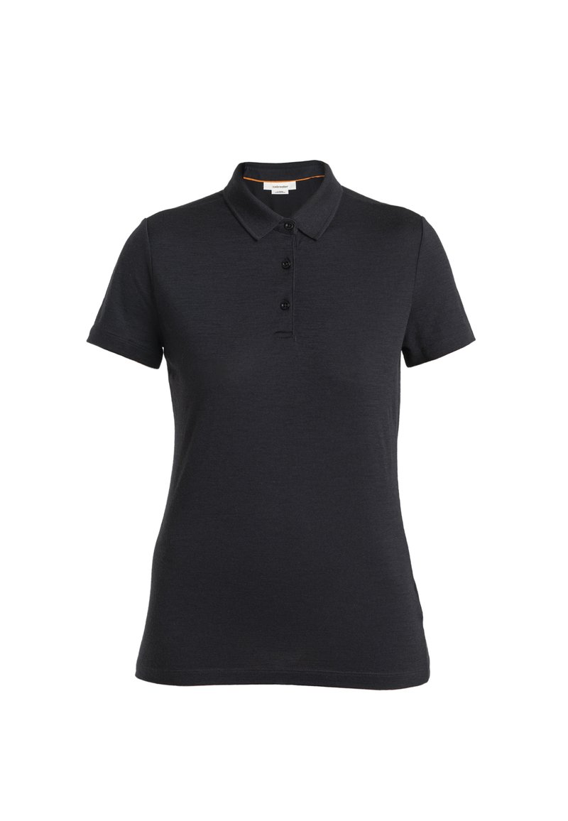 Icebreaker Poloshirt zwart