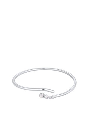 SPARKLING BASIC CUFF - MIT KRISTALLEN VON SWAROVSKI® - Bracelet - silberfarben
