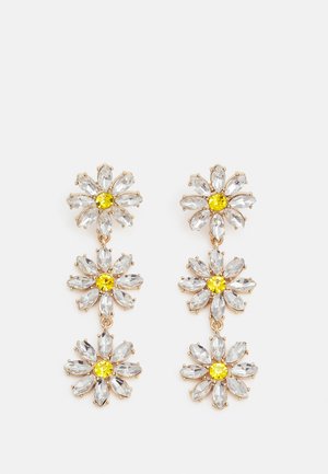 PCHANNI EARRING - Orecchini - gold-coloured/acid lime