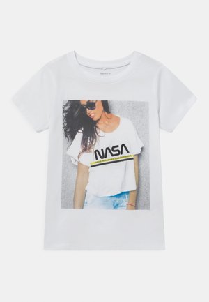 NKFNASA MARA - T-shirts print - bright white