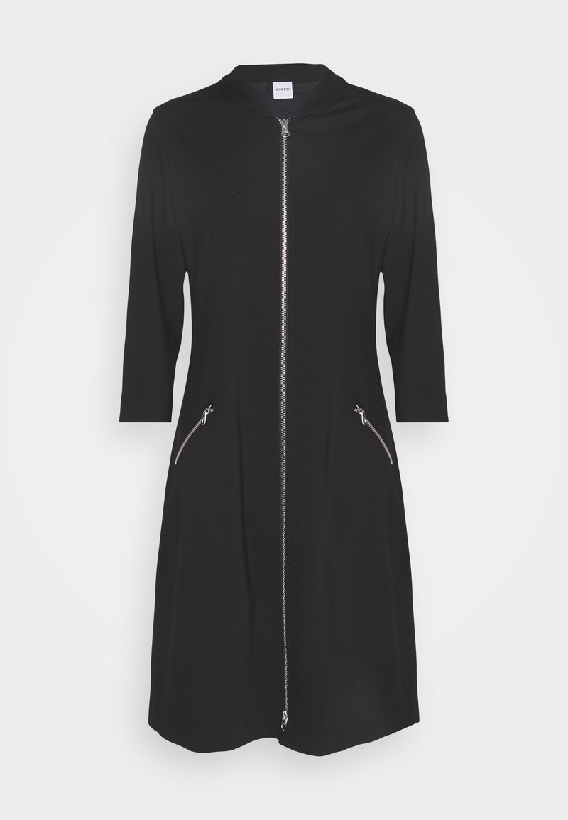 ASPESI Jerseyjurk zwart