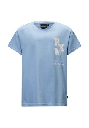 Print T-shirt - forever blue