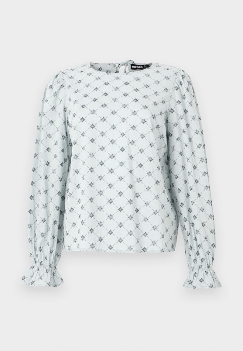 Pieces Bluse blau