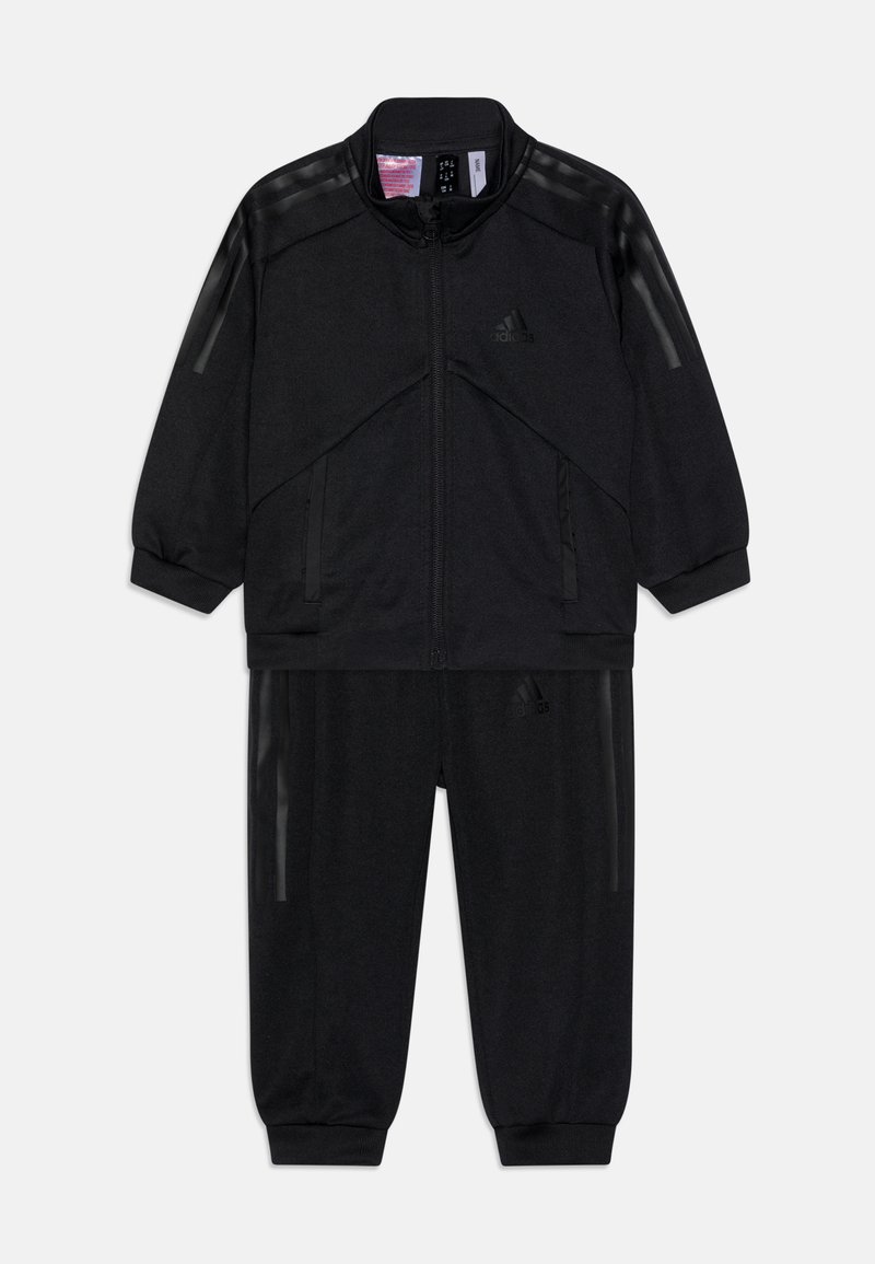 adidas Sportswear UNISEX SET Tracksuit black/white/black Zalando.ie