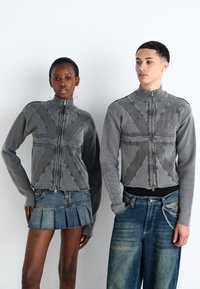 Jaded London UNION JACK LUCID UNISEX - Neuletakki - grey