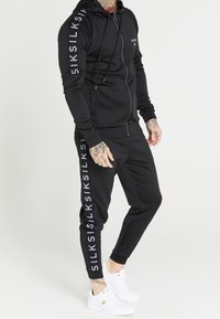 SIKSILK Felpa con zip - black
