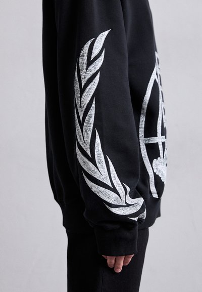 GmbH UN LOOPBACK - Jersey con capucha - black