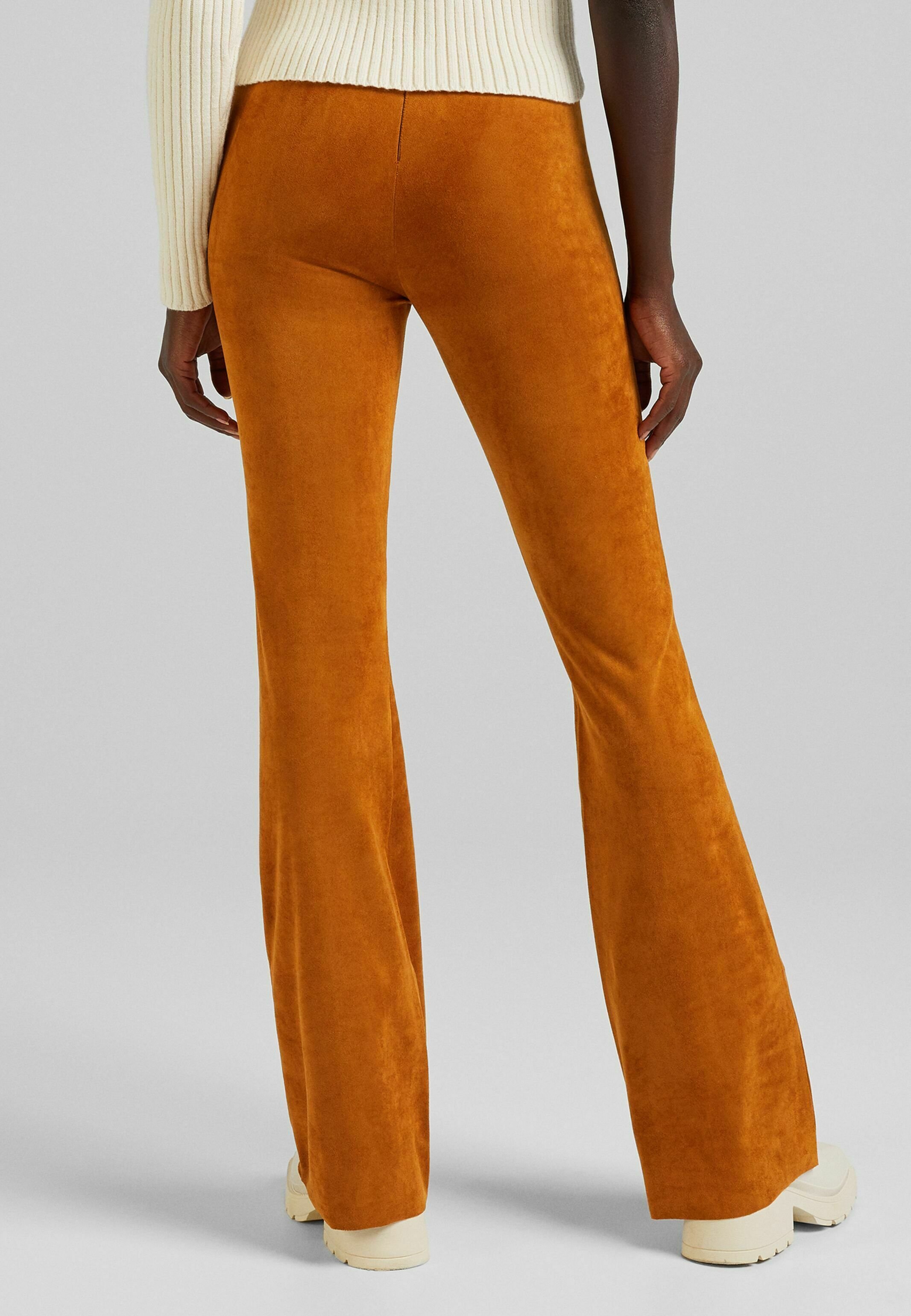 Berenice Odessa flared broek camel | Shop online via ANNADEE.NL