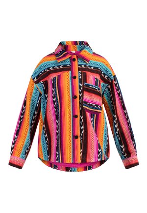 myMo Leichte Jacke - mehrfarbig neon pink