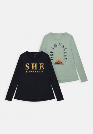 NKFVIOLET 2PACK - Longsleeve - dark sapphire/blue surf