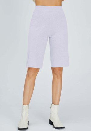MULTIPURPOSE BRUSHED - Shorts - purple