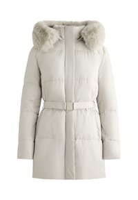 WATER-REPELLENT PRIMALOFT� PADDED MIDI - Wintermantel - stone