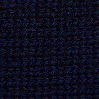 Tessuto blu scuro con una trama testurizzata, che presenta un motivo coerente e una superficie uniforme. Non ci sono accenti o elementi hardware notevoli.