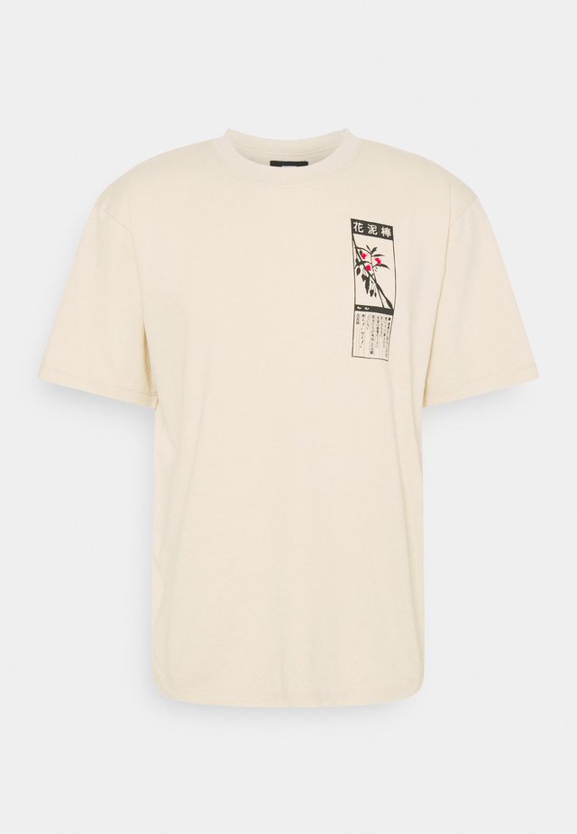HANADOBORO CHEST UNISEX - T-shirts med print - pelican