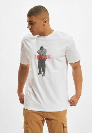 BIGGIE SMALLS  - Print T-shirt - white