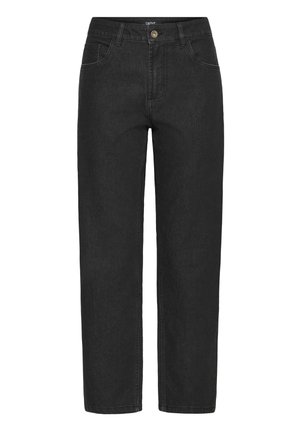 Oxmo OXHELLE  - Tiesaus kirpimo džinsai - black denim